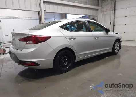2019 Hyundai Elantra Se from USA, damaged, VIN 5NPD74LF0KH492619